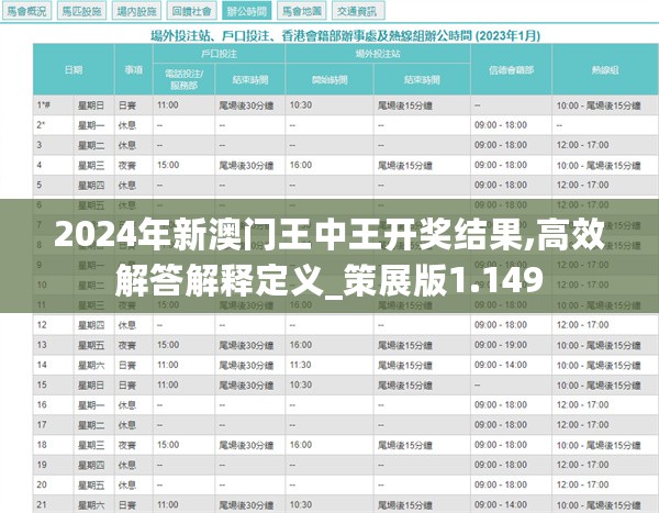 2024年新澳门王中王免费,精细计划化执行_专业版14.748